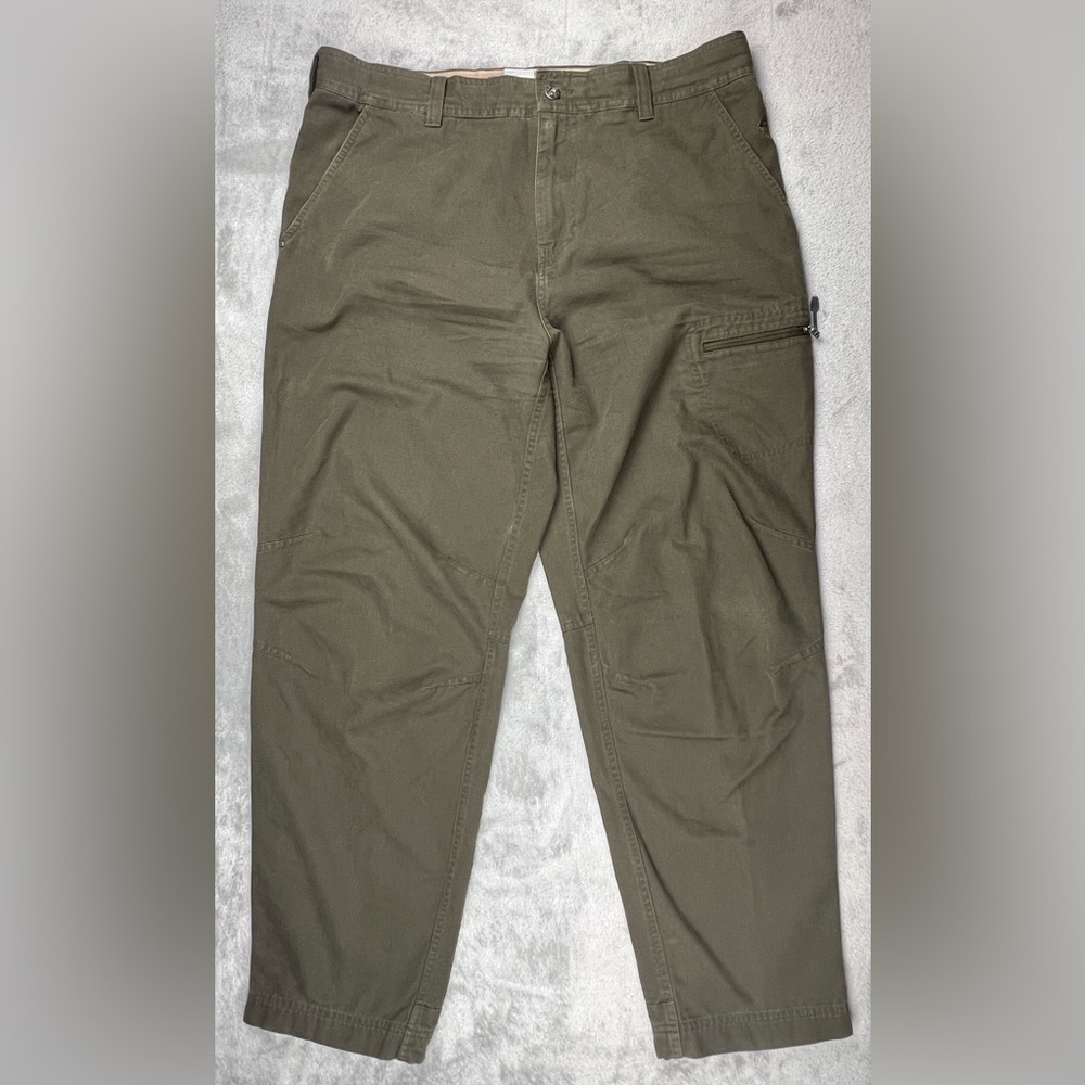 Nike ACG Hiking Pants Articulated Knee Canvas Pant Men’s 40x32 Green Gorpcore